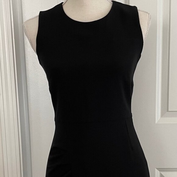 MaxMara Dresses & Skirts - MAX MARA STUDIO BLACK WOOL SHEATH DRESS - SIZE 2
